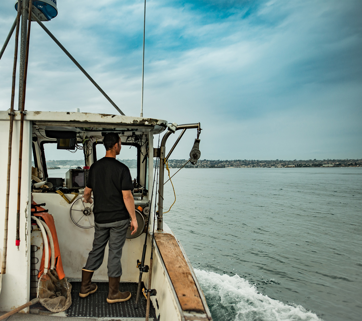 Fisherman Dan Major | San Diego Tuna Harbor Dockside Market Fisherman Dan Major | San Diego Tuna Harbor Dockside Market