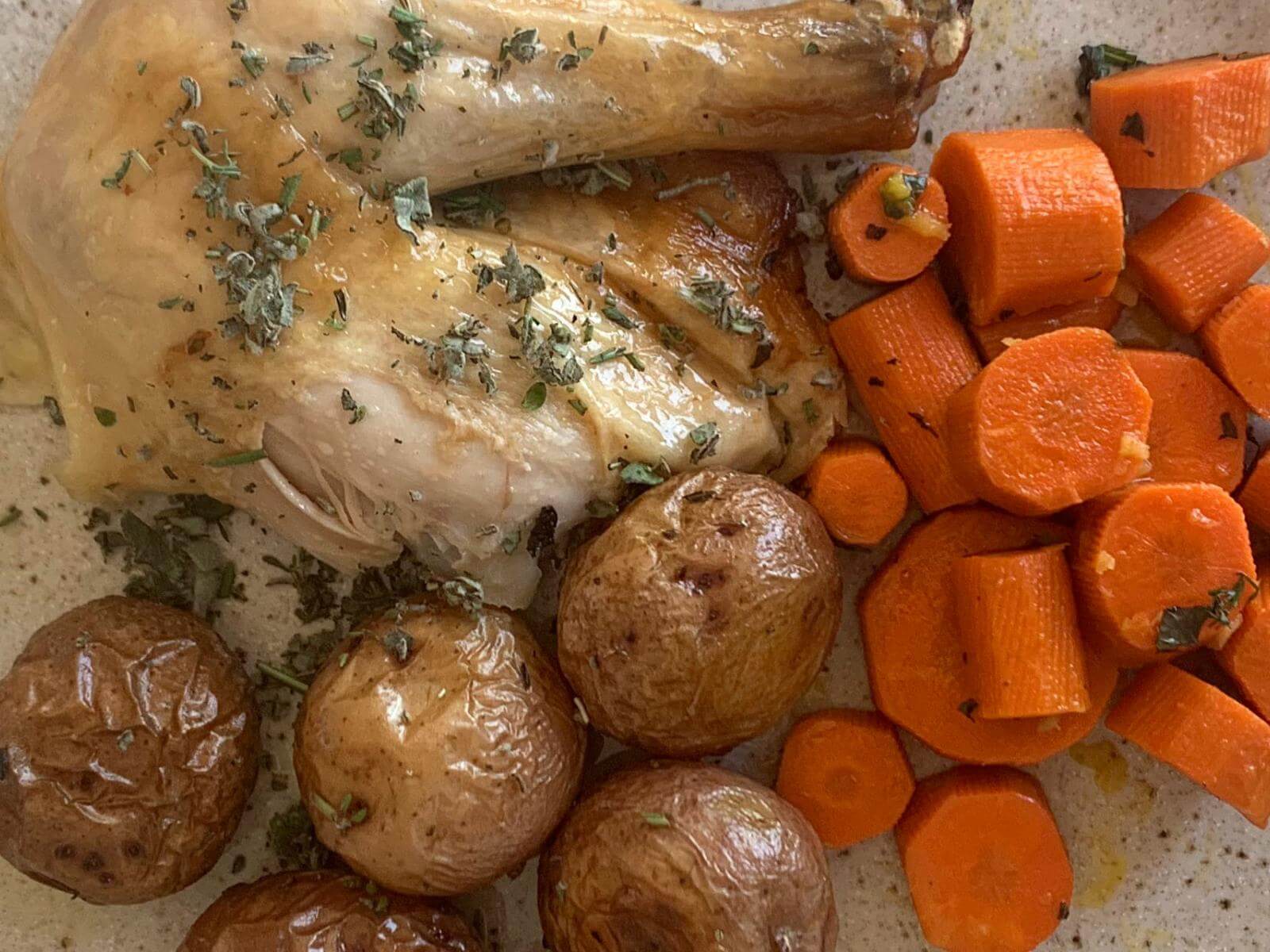 Roast Chicken & New Potatoes | Signature Kitchen Suite Roast Chicken & New Potatoes | Signature Kitchen Suite